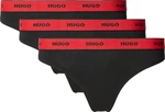 Hugo Boss 3 PACK - dámská tanga HUGO 50480150-005 XL