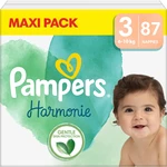 Pampers Harmonie Size 3 jednorazové plienky 6-10 kg 87 ks