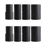 8PCS Vacuum Cleaner Dust Filter Conversion Connector Head Adapter For Inner Diameter 32/40/50Mm Thread Hose Parts
