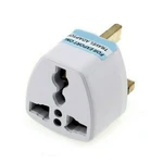 UK Plug Adapter 3 Pin Plug Safety Portable Standard Sized Power Socket Adapter Power Plug Converter Home Travel Plug