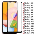 100D Protective Glass For Samsung Galaxy A01 A11 A21 A31 A41 A51 A71 Tempered Screen Protector A02 A12 A22 A32 A52 A72 Glas Film
