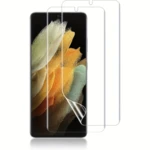 2 Pieces Flexible TPU Screen Protector For Samsung Galaxy S21 S22 Plus S21 S22 Ultra Max Coverage