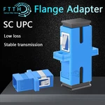 Fiber Optic Connector Adapter SC/UPC SM Flange Singlemode Simplex SC-SC UPC Coupler Special