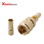 M5 Microdot Compatible Connectors Male 10-32UNF For RG174 RG316 RG178 Ultrasonic Flaw L5 Connector Adapter