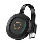 Black Display Adapter Plastic Display Adapter Miracast Airplay Wireless Display Receiver 1080P For Google Chromecast