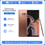 Samsung Galaxy Note9 N960U N960F Original Android Phone 6.4" 6GB RAM 128GB ROM Camera 12MP GPS Wifi Phone