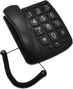 Amplified Big Button Landline Phones for Seniors Perfect for Low Vision and Hearing Impaired Aids with Loud Handsfree Speakerpho