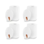 4PCSFilters for WS642AE Powerful Cordless Stick Vacuum Cleaner Filter Sweeping Robot Replacement Accessories,White