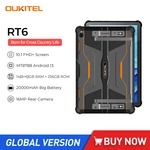 Oukitel RT6 Rugged Tablet PC 8GB+256GB Android 13 Pad 10.1Inch FHD MTK8788 Tablet 16MP Camera 20000mAh Battery 33W Fast Charging