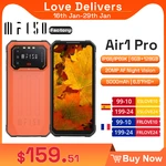 IIIF150 Air1 Pro 6.5‘’ FHD+ 6GB+128GB Rugged Phone 48MP+20MP AF Night Vision IP68/69K Waterproof Android 12 Mobile Phone NFC