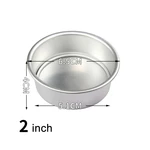 Kitchen Tools Cake Mold Baking Mould Round With Removable Bottom Loose Base Nonstick Oven Mold Aluminum Cake Pan