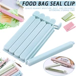 5Pcs Food Bag Clips Househould Food Snack Storage Sealing Bag Clips Sealer Clamp Kitchen Tool Sealing Clip Gadgets Kitchen Tools