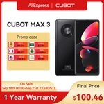 Cubot MAX 3 Smartphone 6.95" Ultra Large Full Screen Mini Tablet Mobile Phone 5000mAh 48MP Triple Camera Celular NFC Android 11