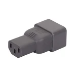 4X Beige Color IEC 320 C13 To C20 AC Adapter, IEC 15A To 10A,16A To 10A AC Converter,C20 16A To C13 10A Power Connector