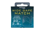 Drennan návazce Wide Gape Match vel. 22 / 2lb