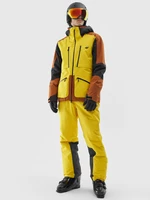Pánská lyžařská bunda 4FPro membrána Dermizax 20000 - žlutá