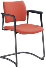 LD SEATING konferenčná stolička DREAM 130-Z-N1,BR, kostra čierna