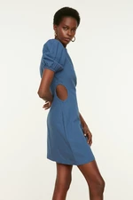 Šaty Trendyol - Tmavě modrá - A-line