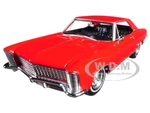 1965 Buick Riviera Gran Sport Red 1/24 Diecast Model Car by Welly