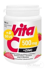 Vitabalans Vita C 500 mg + ZINC + D 50 µg