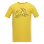 Men's T-shirt made of organic cotton ALPINE PRO NATUR sulphur variant pa