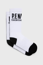 Ponožky P.E Nation dámské, bílá barva