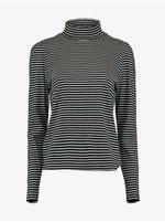 Haily ́s Black Striped Turtleneck Hailys Nola - Women