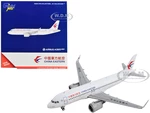 Airbus A320neo Commercial Aircraft "China Eastern Airlines" White 1/400 Diecast Model Airplane by GeminiJets