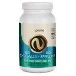 NUPREME Chlorella a spirulina BIO 750 tablet