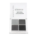 BENECOS Oční stíny 4paletka Smokey eyes BIO 8 g