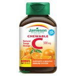 JAMIESON Vitamín C 500mg pomeranč 120 cucacích tablet