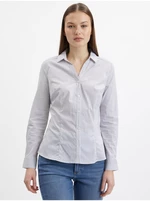 Orsay Modro-bílá dámská pruhovaná košile - Dámské