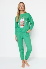 Női pizsama szett Trendyol Christmas