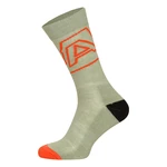 Merino wool socks ALPINE PRO PHALTE aspen green variant pa