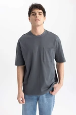 DEFACTO Oversize Fit Crew Neck T-Shirt