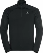 Odlo The Essential Ceramiwarm Mid Layer Half Zip Black M Sweat-shirt de course