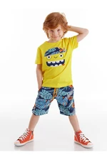 Denokids Hawaiian Pirate Boys Shorts Set