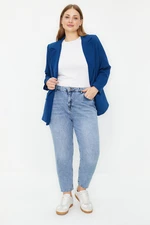 Trendyol Curve Light Blue High Waist Mom Jeans