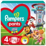 PAMPERS Active Baby Pants Paw Patrol Kalhotkové plenky vel. 4, 9-15 kg, 72 ks PAMPERS Active Baby Pants Paw Patrol Kalhotkové plenky vel. 4, 9-15 kg, 72 ks