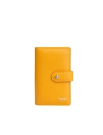 VUCH Maeva Middle Yellow Wallet