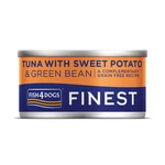 Fish4Dogs Konzerva pro psy Finest s tuňákem, sladkými bramborami a zelenými fazolkami 85 g