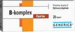 GENERICA B-komplex forte 20 tabliet