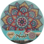 Alltoys Maľovanie pomocou kamienkov Diamond Painting Mandala zelená