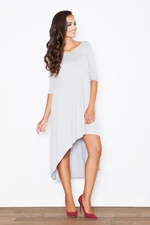 Figl Woman's Dress M392 Grey-Pattern 2