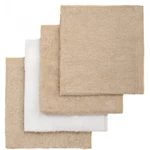 T-TOMI BIO Bamboo Baby Washcloths hubka na umývanie Beige 25 x 25 cm 4 ks