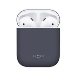 Ultratenké silikonové pouzdro FIXED Silky pro Apple Airpods, modrá