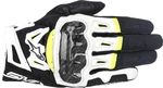 Alpinestars SMX-2 Air Carbon V2 Gloves Black/White/Yellow Fluo 2XL Guantes de moto