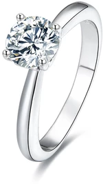 Beneto Stříbrný prsten s krystaly AGG200 56 mm