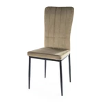 Jídelní židle VAGU olivová/černá