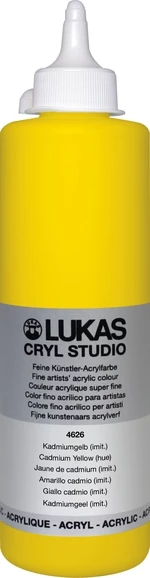 Lukas Cryl Studio Acrylfarbe 500 ml Cadmium Yellow Hue